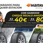 Confortauto y Hankook regalan cheques regalo de Amazon